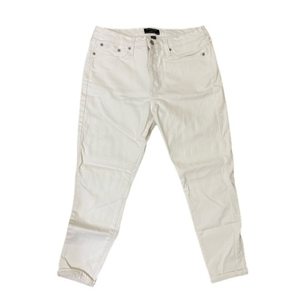 Banana Republic White Sculpt Skinny Jeans